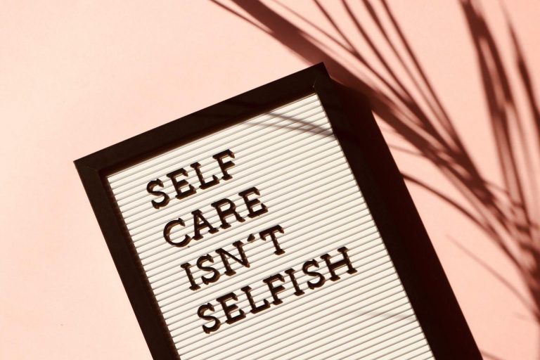 self care is not selfish
